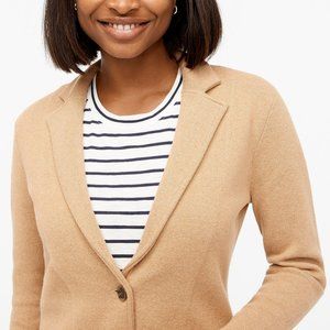 NWT: Cream J. Crew sweater-blazer